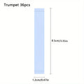 36PCS Invisible Double Sided Fashion Tape for Clothing Dress Bra Strap Anti-Slip Skin Safe Secret Adhesive Strip 1.2/1.8cmx8.5cm