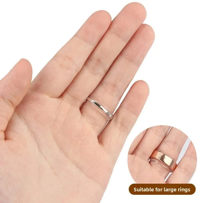 12Pcs 1 Set Ring Adjustment Pad Ring Size Adjuster Fixed Reduction Pad