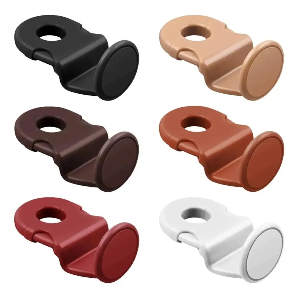 2PCS Heavy Duty Car Headrest Hooks 20KG, Universal Back Seat Hanger Organizer for Grocery Bags, Anti-Slip Interior Accessories