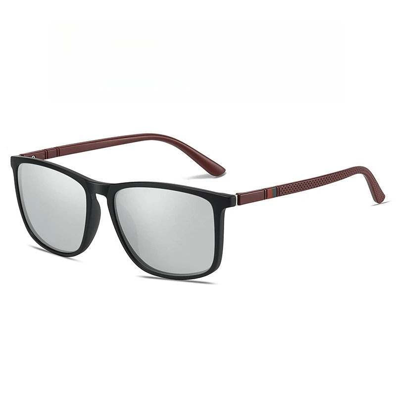 Unisex Polarized Sunglasses TR90 Frame UV400 Outdoor Driving Cycling Fishing Sport Mirror Lens Sun Glasses