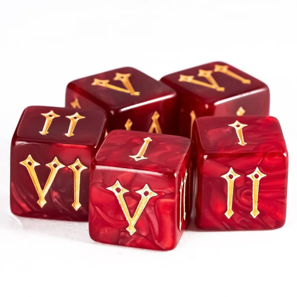 7Pcs Shield D6 Game Dices 6 Sides D6 Cubes New Design 16mm Standard Polyhedral Dice Set for Tabletop Role Playing Board Games