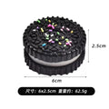 Simulation Oreo Stress Relief Squishy Toy. Creative Cookie Cake Super Soft Squeeze Toy. Sandwich Biscuit Antistress Gadget.