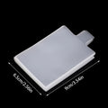 100Pcs Pull Tab Sleeves For Card Savers Semi-rigid Game Card Holders With Ears More Convenient Card Pickup Pull pull film