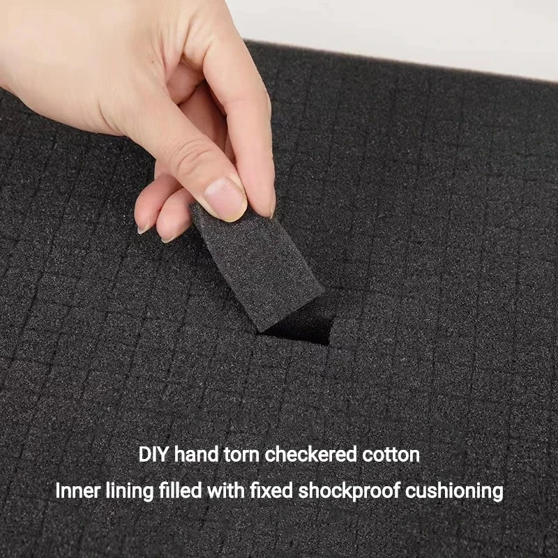 Pre-cutting Foam Insert High Density Pick Pluck Sponge Pick Apart Toolbox Foam Customizable Size Shadow Foams Packaging Supplies