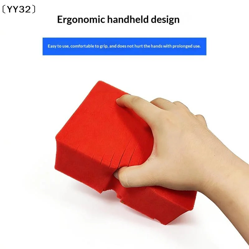 Large Size Car Washing Sponge Block Cut Soft Grid Foam Sponges Strong Water Absorption Home Car Wash Tool Cleaning Brushe〔YY32〕