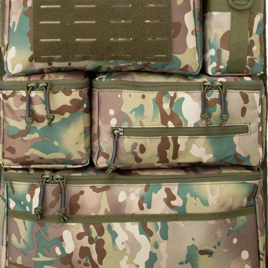 High Quality Multifunction 62*42CM 600D Tactical Car Back Seat Multi-Pocket Portable Hanging Storage Bag Organizer