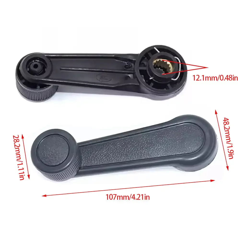 Universal Car Window Connect Winder Handle Crank Door Lever Handle Replaces Window Winding Handles Auto Interior Accessories