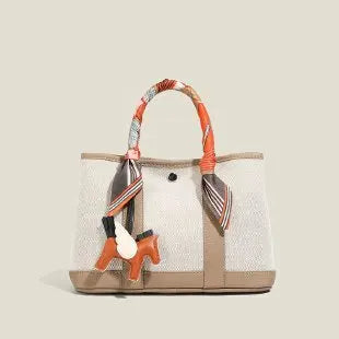 Chic & Spacious Designer Diaper Bag For Women Luxury Leather Tote Elegant Crossbody Bag Stylish Capacity