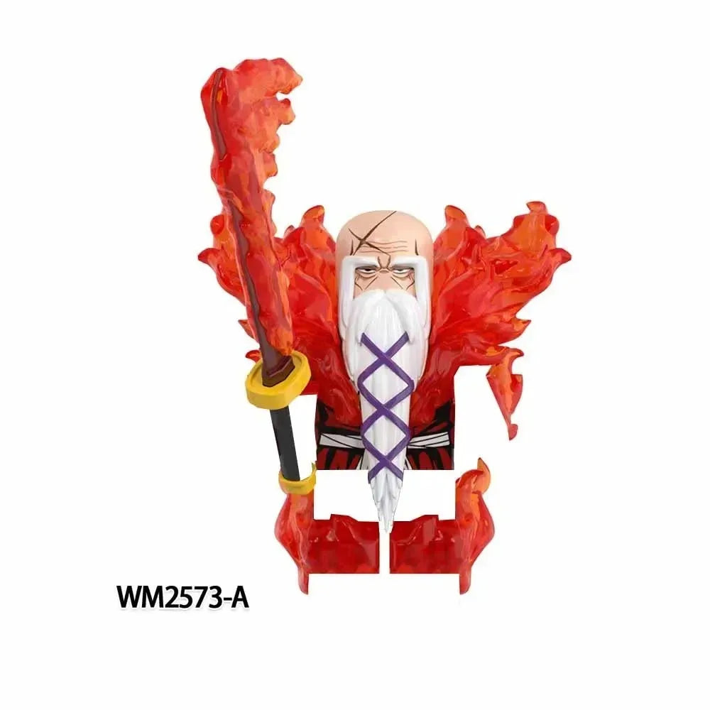 Blind Box KDL816 KDL824 Building Blocks Mini Model Figures Anime Bleach Kurosaki Ichigo Kuchiki Rukia Cartoon Christmas Gift Toy