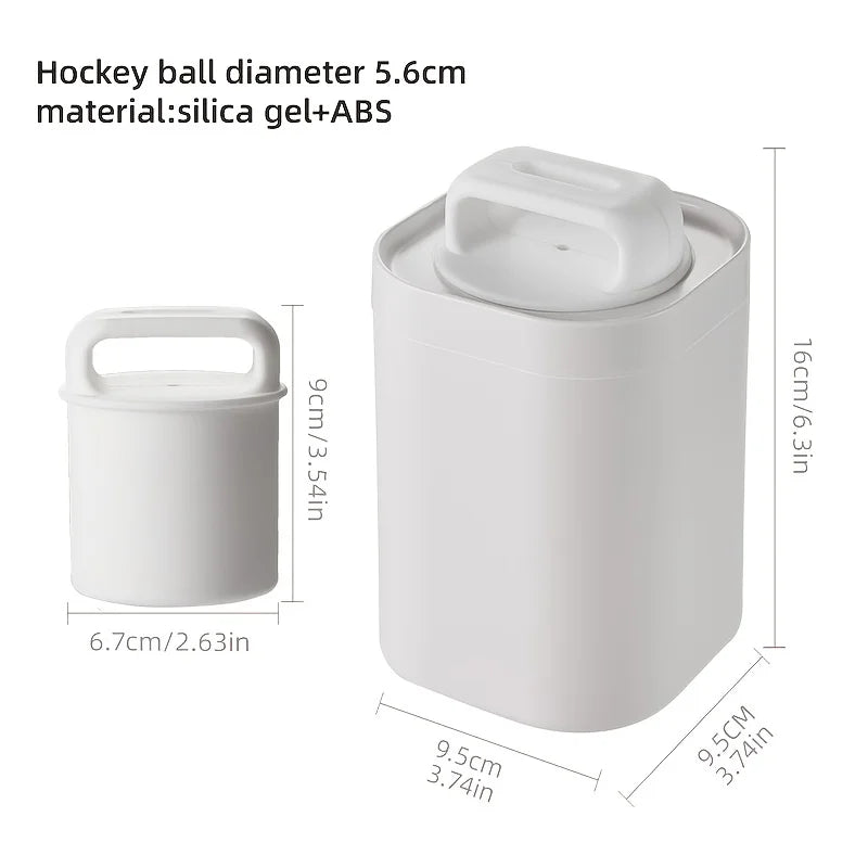 Ice Cube Mold, Transparent Large Single Ice Ball,Whiskey Ice Ball Mold, Food Grade Household Ice Tray