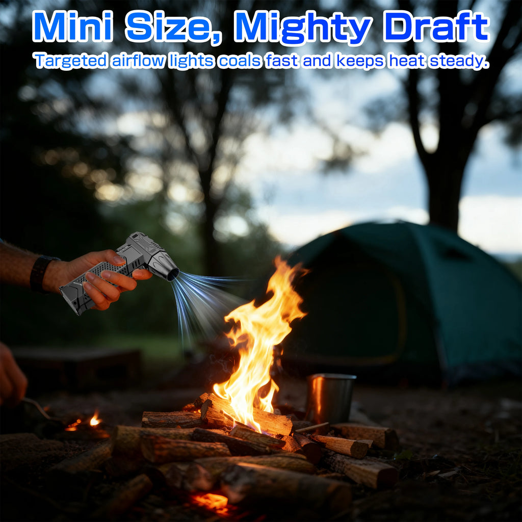 Car Vacuum Cleaner Violent Jet Fan Blower Turbo Fan Cleaning Blowing Tools Hair Dryer Family Electric Air Duster Auto Accessories Dust Collector Outdoors Portable 150000RPM