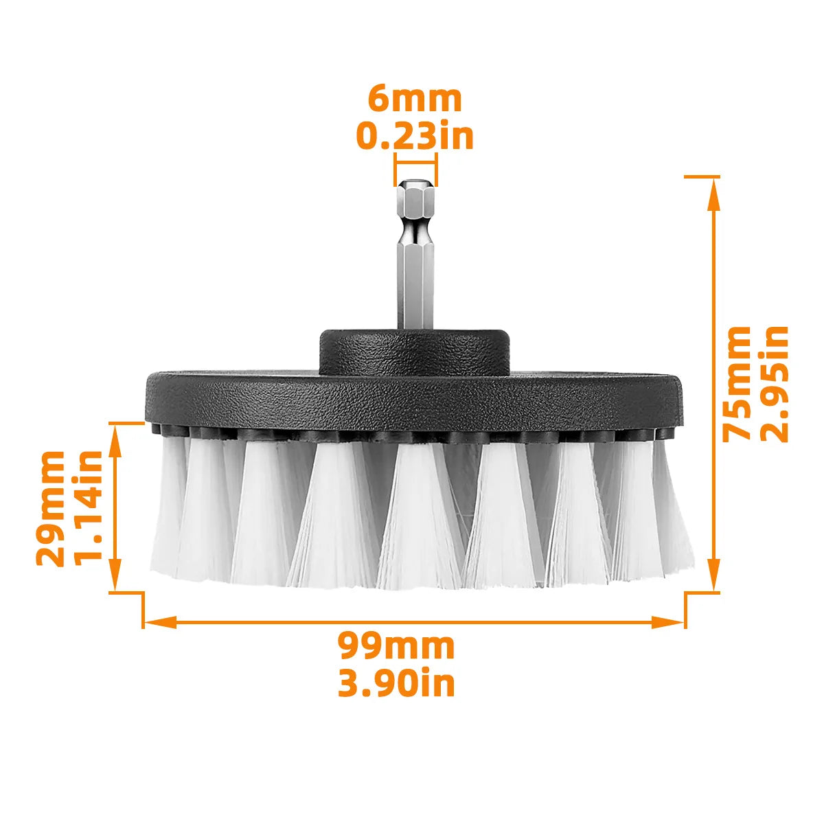 Yitong Soft Drill Brush Electric Scrubber Drill Disc Brushes Polisher For Bathroom Kitchen Carpet Glass Car Tires Cleaning Tools