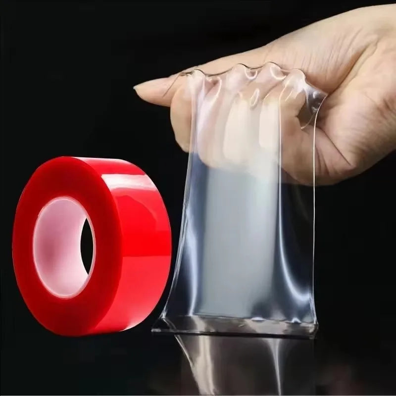 Double Sided Adhesive Tape High Strength Acrylic Transparent Silicone No Traces Sticker Car Fixed Stickers Waterproof Glue Tapes