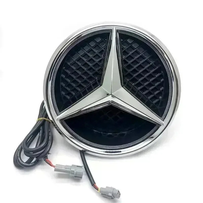 Car Front Grilled Star Emblem LED For Mercedes W205 W212 W213 W204 W166 CLA W253 A W176 W177 C W204 E X204 GLA GLC GLE B Ashtray