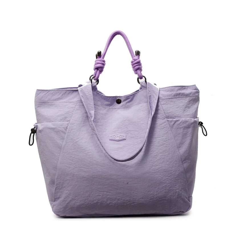 vacation spring outing, waterproof large-capacity shoulder bags, commuting to work, versatile accommodation luggage bags