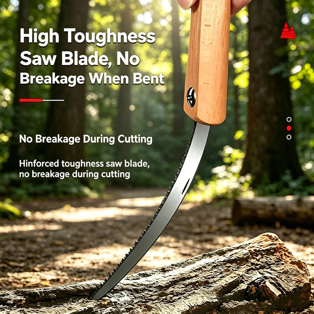 Foldable Mini Hand Saw | Portable Pocket Pull Saw for Woodworking | Small Camping & DIY Crafting Tool