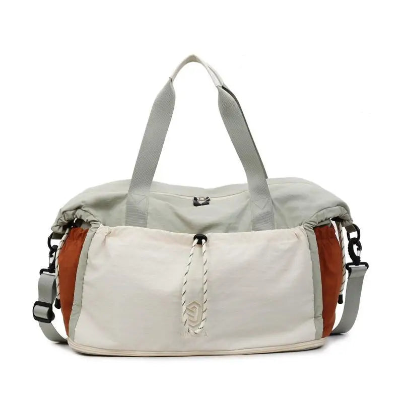 Wet Dry Separation Sports Duffel Bag Lightweight Breathable Large Capacity Crossbody Shoulder Bag For Gym Short Trip Travel