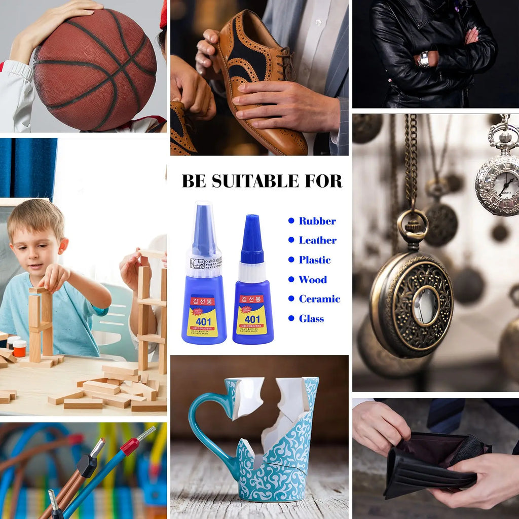 401 Glue Instant Fast Adhesive 22g/36g Stronger Super Glue Multi-Purpose Fix HOT Super Strong Liquid Colorless Adhesive Glue