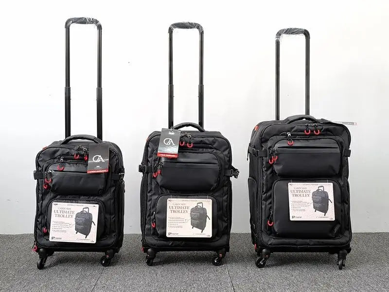 18" 20'' 22" Men Carry on hand luggage Suitcase Rolling luggage Suitcase Cabin Size Men Bussiness Travel Trolley Bag with wheels