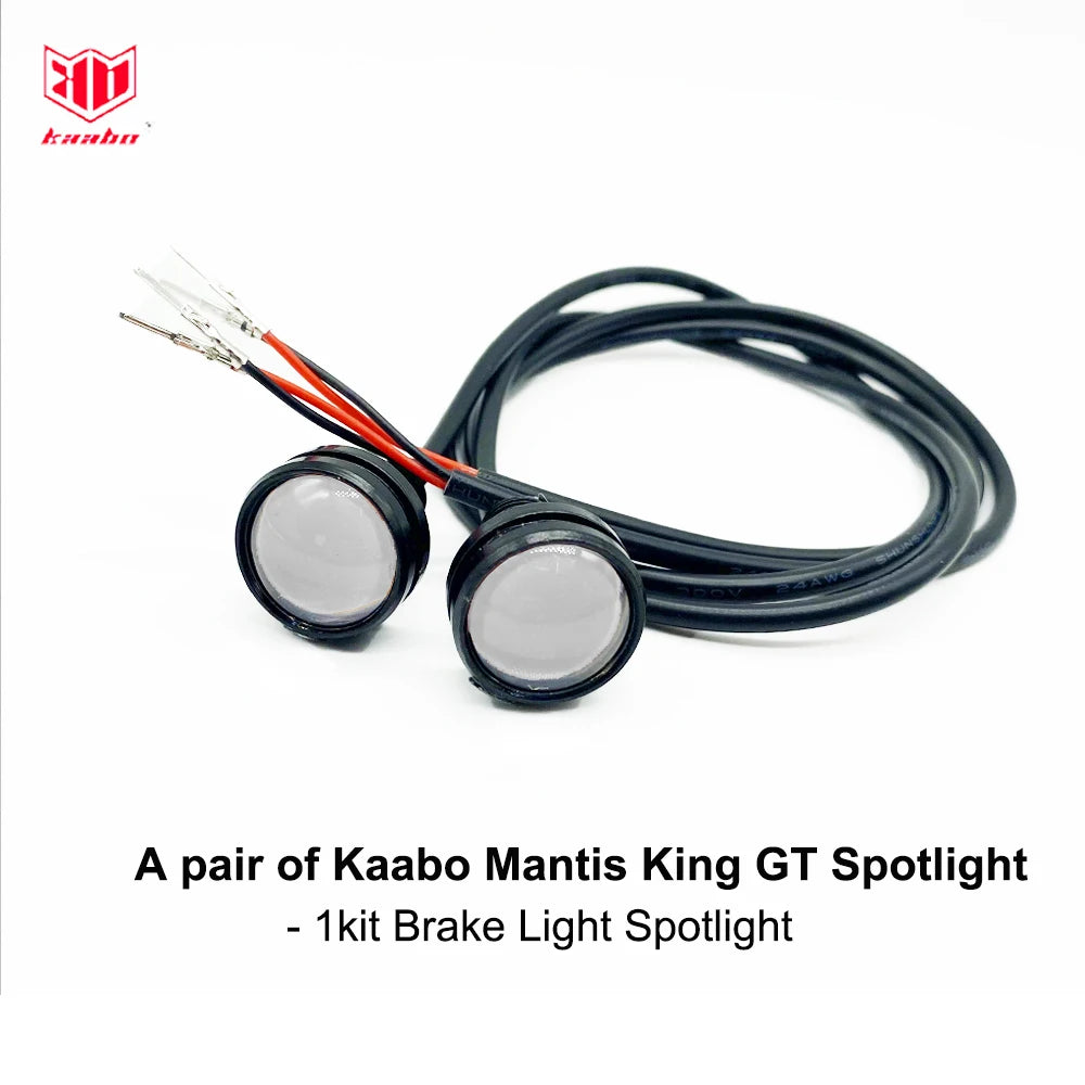 Original Kaabo Mantis King GT Spotlight Headlight Brake Light Turn Signal Spotlight Spare Part Official Kaabo Accessories
