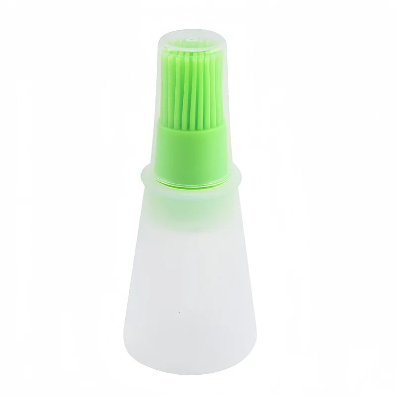 Silicone Oil Brush Bottle Detachable Brush Head   Barbecue Grill Oil Brush Kitchen Pastry Steak Baking Household Tools