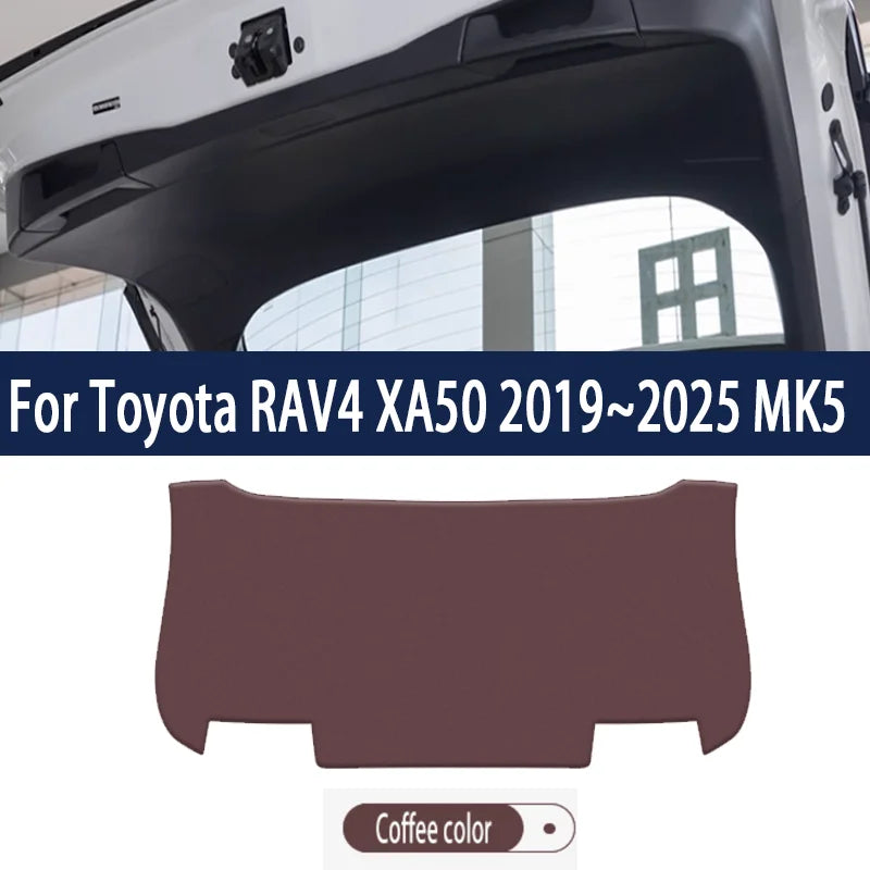 Car Trunk Tailgate Protection Pad For Toyota RAV4 XA50 2019~2025 MK5 Anti-dirty Waterproof Backplate Protective Mat Accessories
