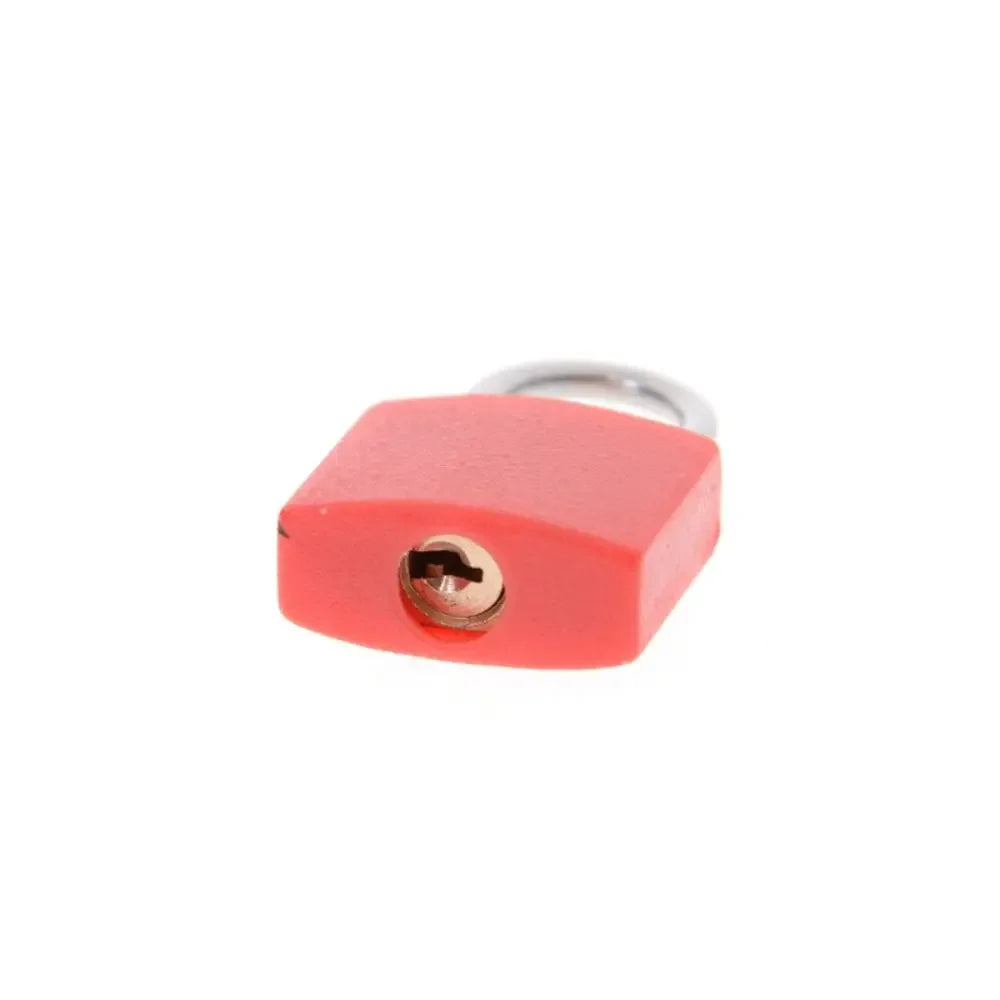 23mm Small Mini Travel Supplies Dormitory Appliances Suitcase Padlock Small Luggage Lock with 2 Keys Cabinet Door Bookbag