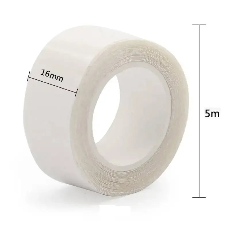 16 Feet Double Sided Fashion Body Tape Self Adhesive Beauty Tape Clear Clothing Tap for Secret Women Dress Wedding Prom Lingerie