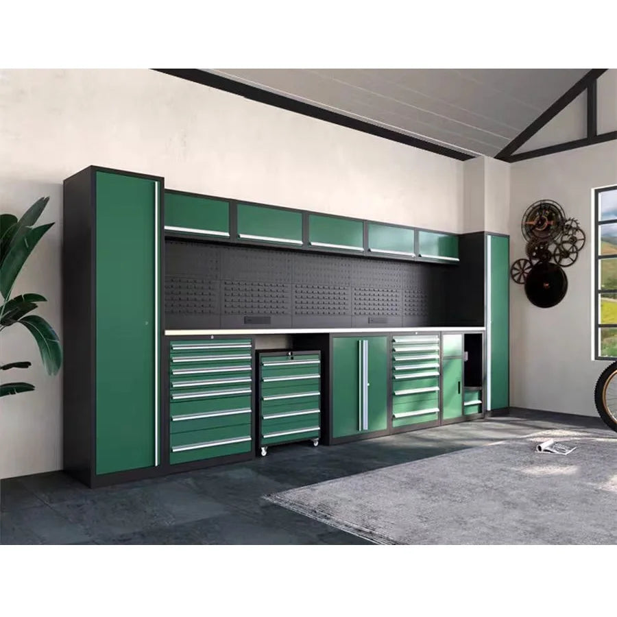 JZD Factory Workshop Garage Steel Tool Boxes, Storage Cabinets, Large Modular Tool Cabinets, Garage Workbenches, Metal Furniture
