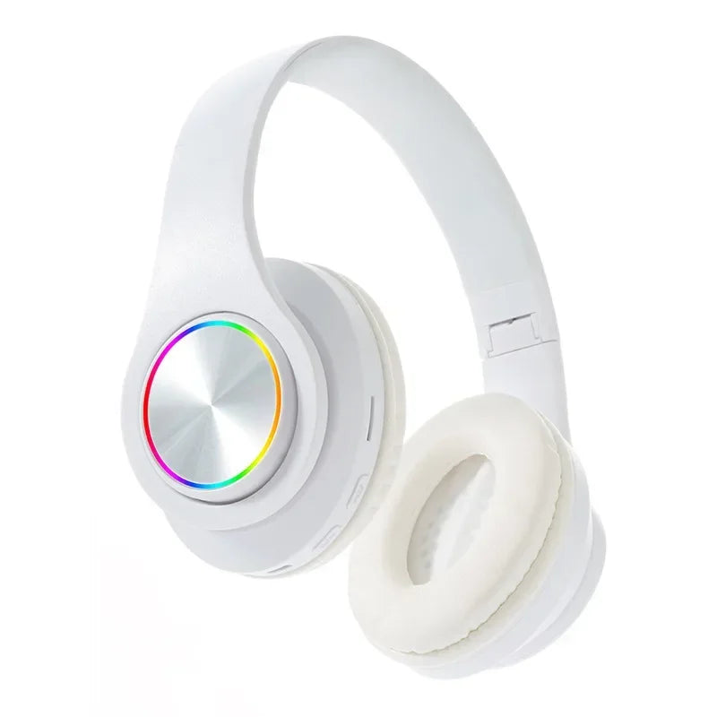 Wireless Headphones Foldable Bluetooth Headsets  With Mic Stereo Earphone Support TF Card FM For Xiaomi Iphone Sumsamg Phone