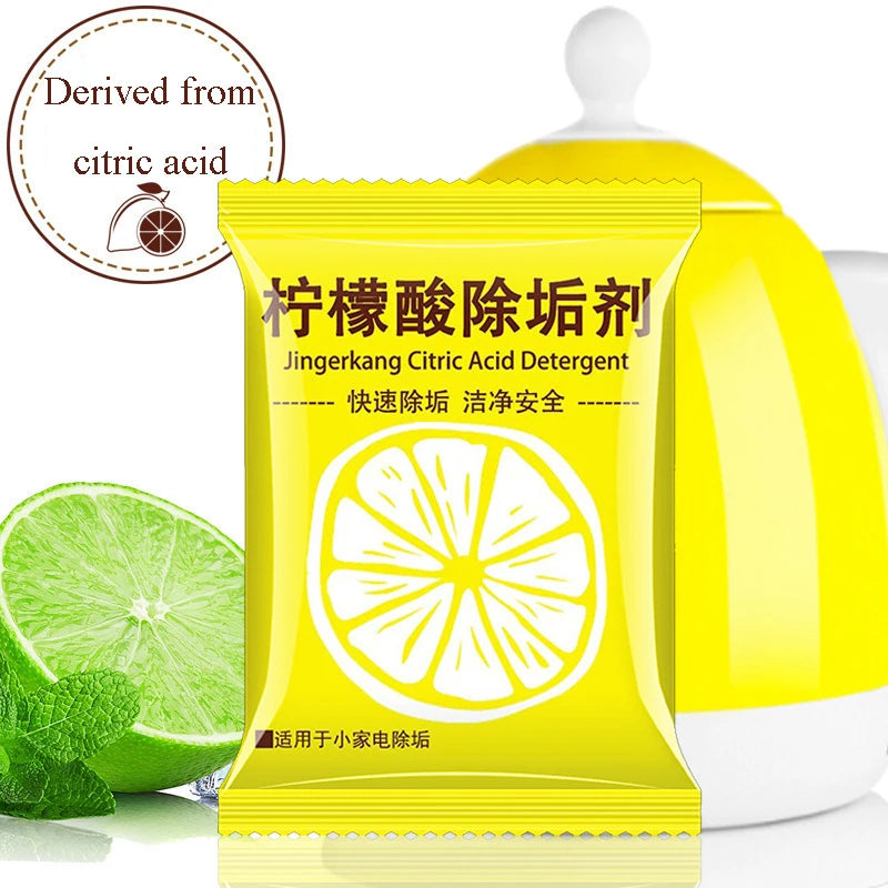 Portable Citric Acid Descaling Agent Fast Descaling Safe And Clean Fresh Fragrance Without Pungent Suitable For Teapots Faucets