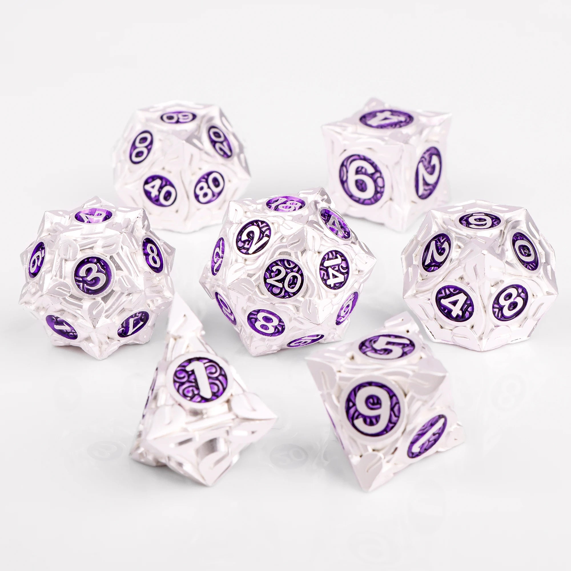 D and D Dice RPG Metal Dice for DnD Polyhedral Dice For Dungeons and Dragons Dice Role Playing Games D&D Dice Gifts Green Dice