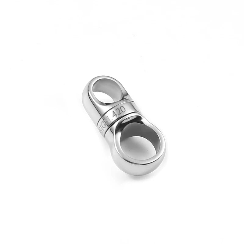 EDC Titanium Damascus Stainless Zirconium 360° Rotatable Keychain Buckle Keychain Car Pendant EDC Outdoor Tool
