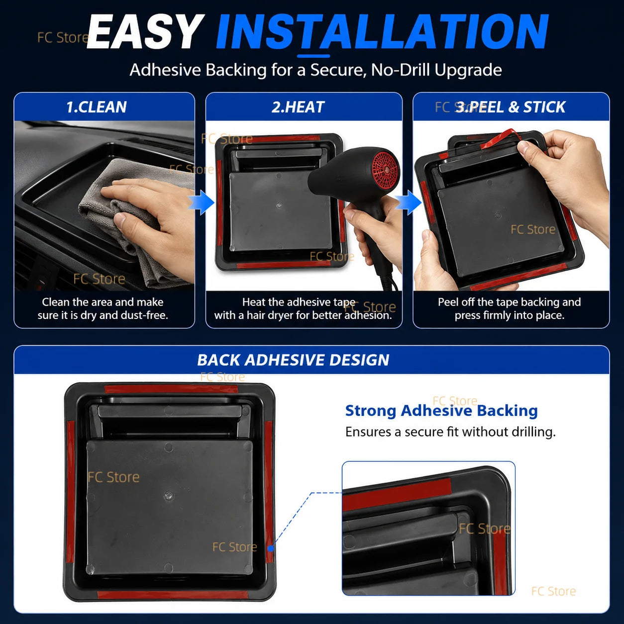 For Jimny 1998-2018 JB33 JB43 Car Center Console Dashboard Storage Box Phone Bracket Interior Accessories