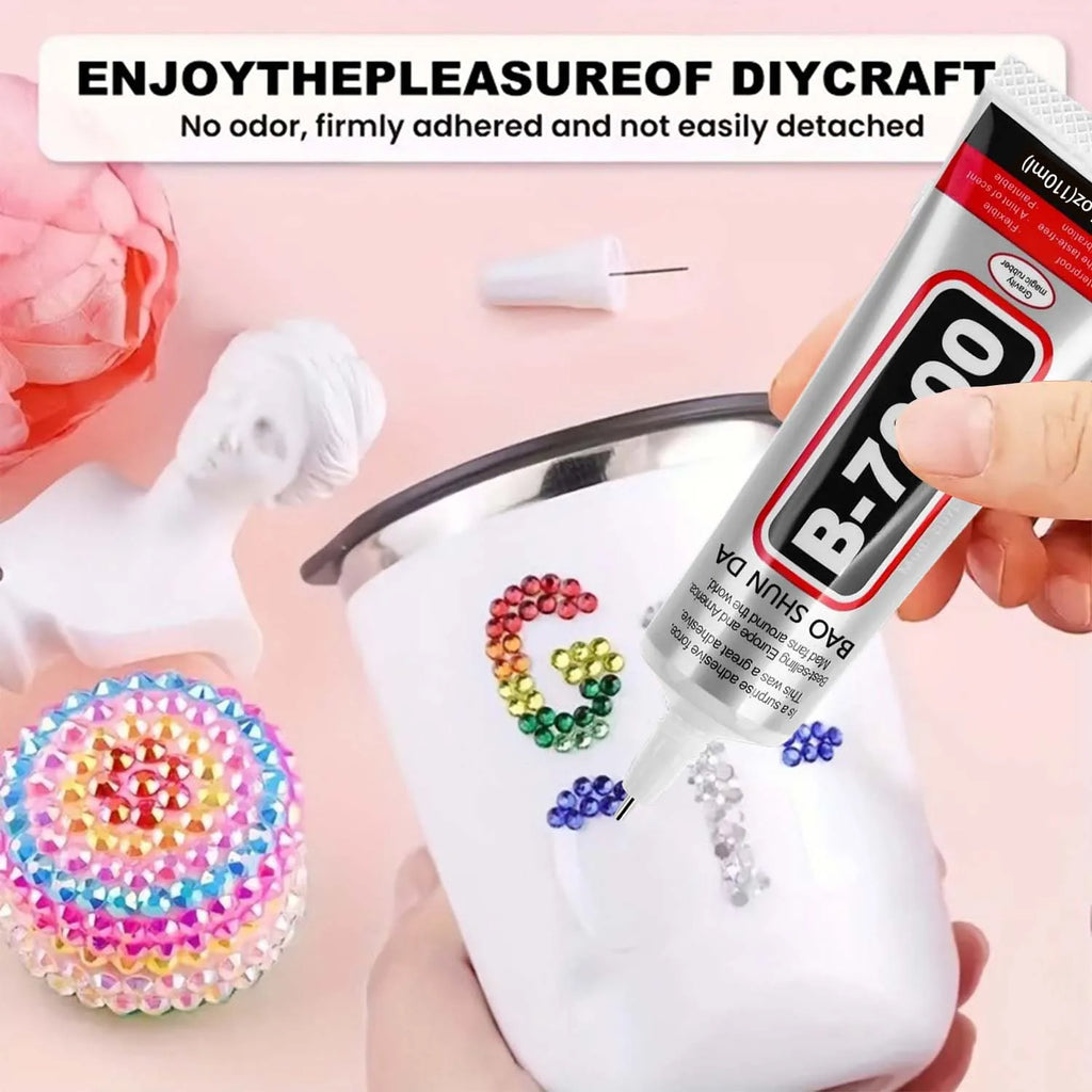 B7000 Glue Multi Purpose Adhesive Strong Clear Glue For Phone Screen Repair Jewelry Making DIY Crafts Metal Glass Plastic Wood .