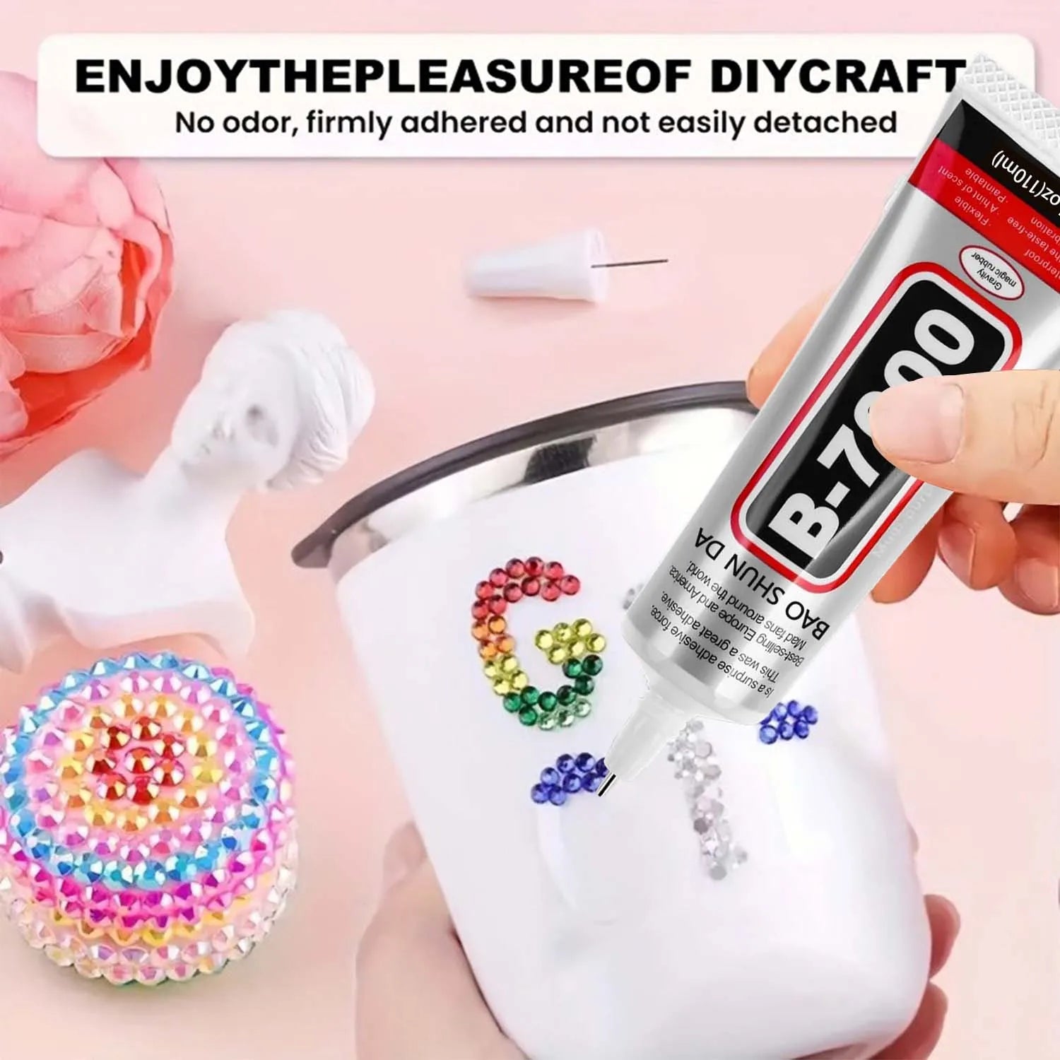 B7000 Glue Multi Purpose Adhesive Strong Clear Glue For Phone Screen Repair Jewelry Making DIY Crafts Metal Glass Plastic Wood .
