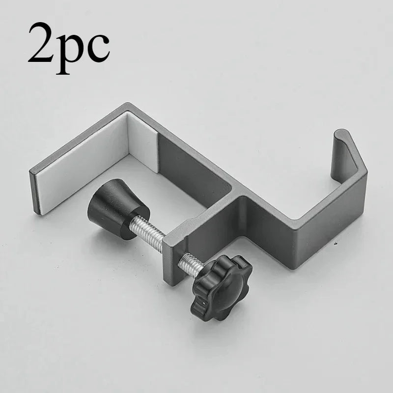 1/2pc Adjustable Desk Edge Hook Gaming Headset Desk Hanger Backpack Storage Hanging Hook Holder Punch-free Home Office Organizer