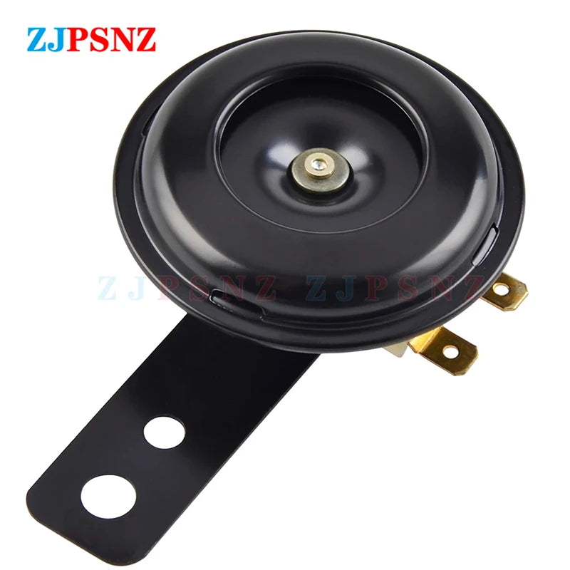 72V 60V 48V 36V 24V 12V 6V Scooter ebike Horn Motorcycle Electric Horn Kit 105Ddb 110db Super Loud Basin Horn Speaker Waterproof