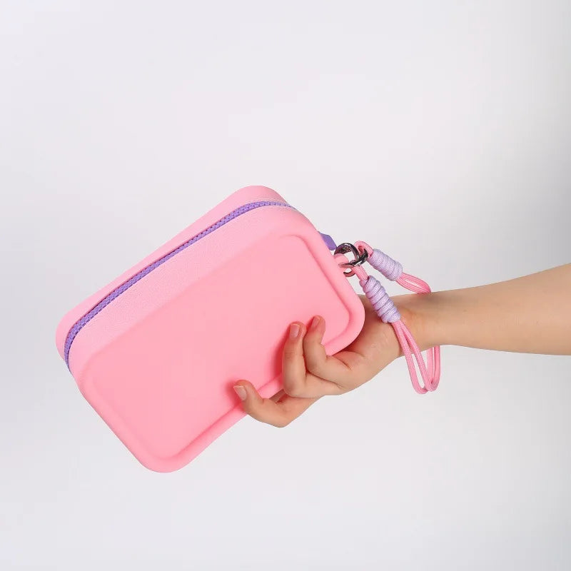 Clutch Bag Silicone Case Makeup Bag Ladies' Exclusive Fashion New Style Storage Bag Festive Gift