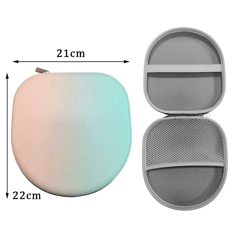 【C】1PC Hard EVA Storage Earphone Carrying Pouch Headphone Case For WH-CH720N WH-1000XM4 MDR-ZX100 Headset Travel Bag