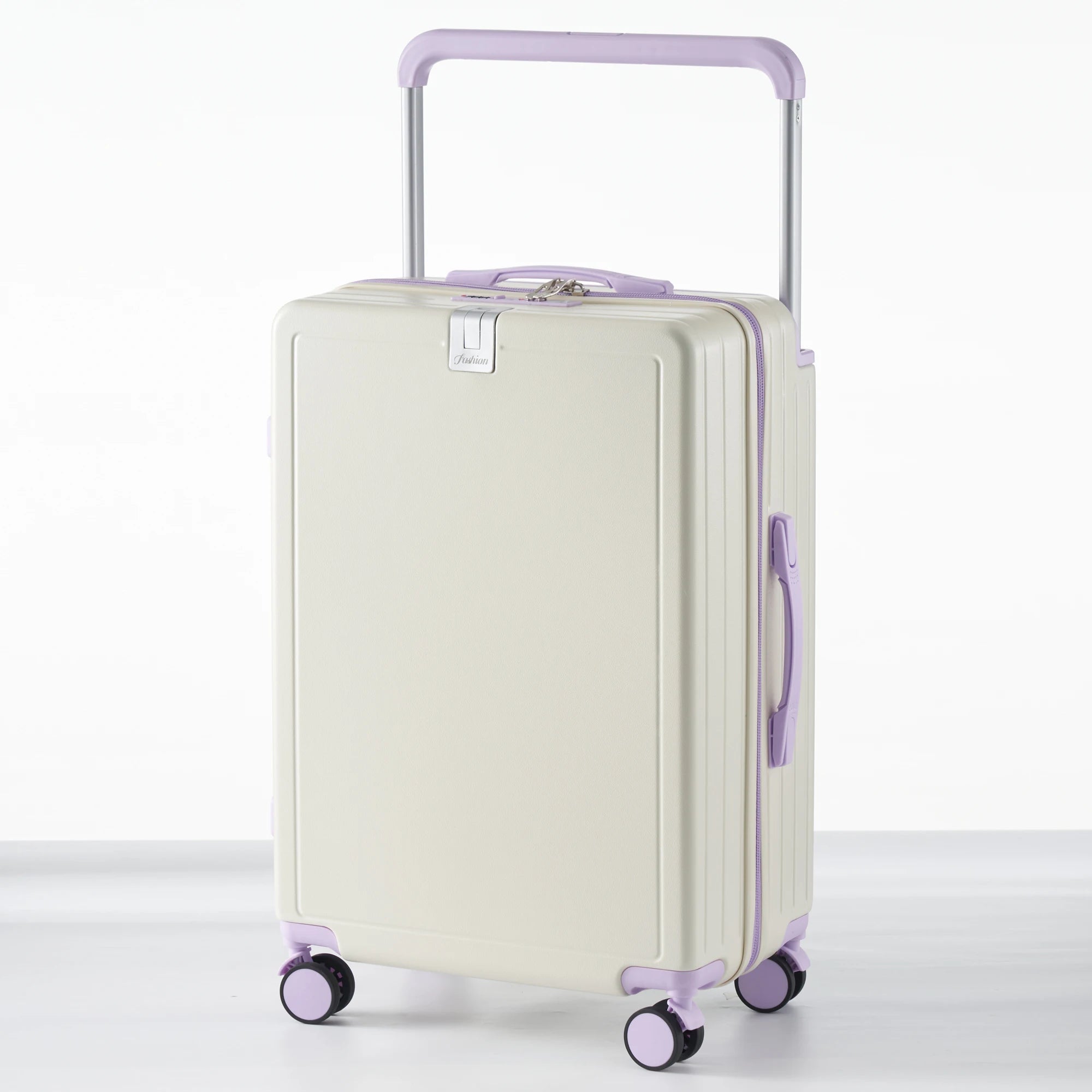 KLQDZMS 20"22"24"26"28 Inch Zipper Suitcase PC Boarding Box Multifunctional Trolley Case Large-capacity Password Luggage Bag