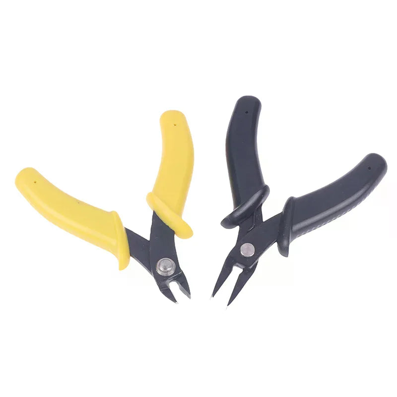 3.5-inch Mini Pliers High Carbon Steel Diagonal/pointed Mouth Pliers Model Tool For Assembling Clipper Needle Nose Pliers