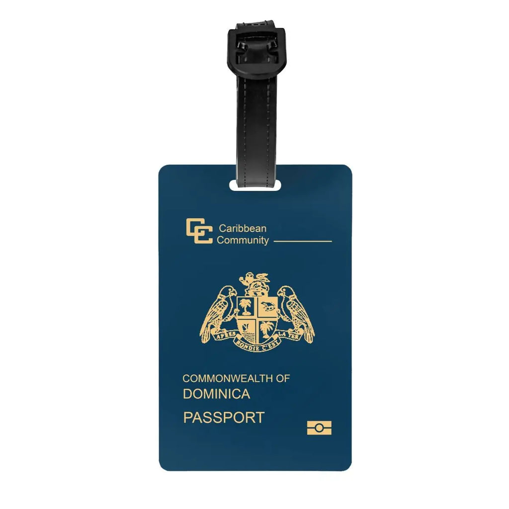 Custom Mexico Passport Luggage Tag With Name Card Privacy Cover ID Label for Travel Bag Suitcase