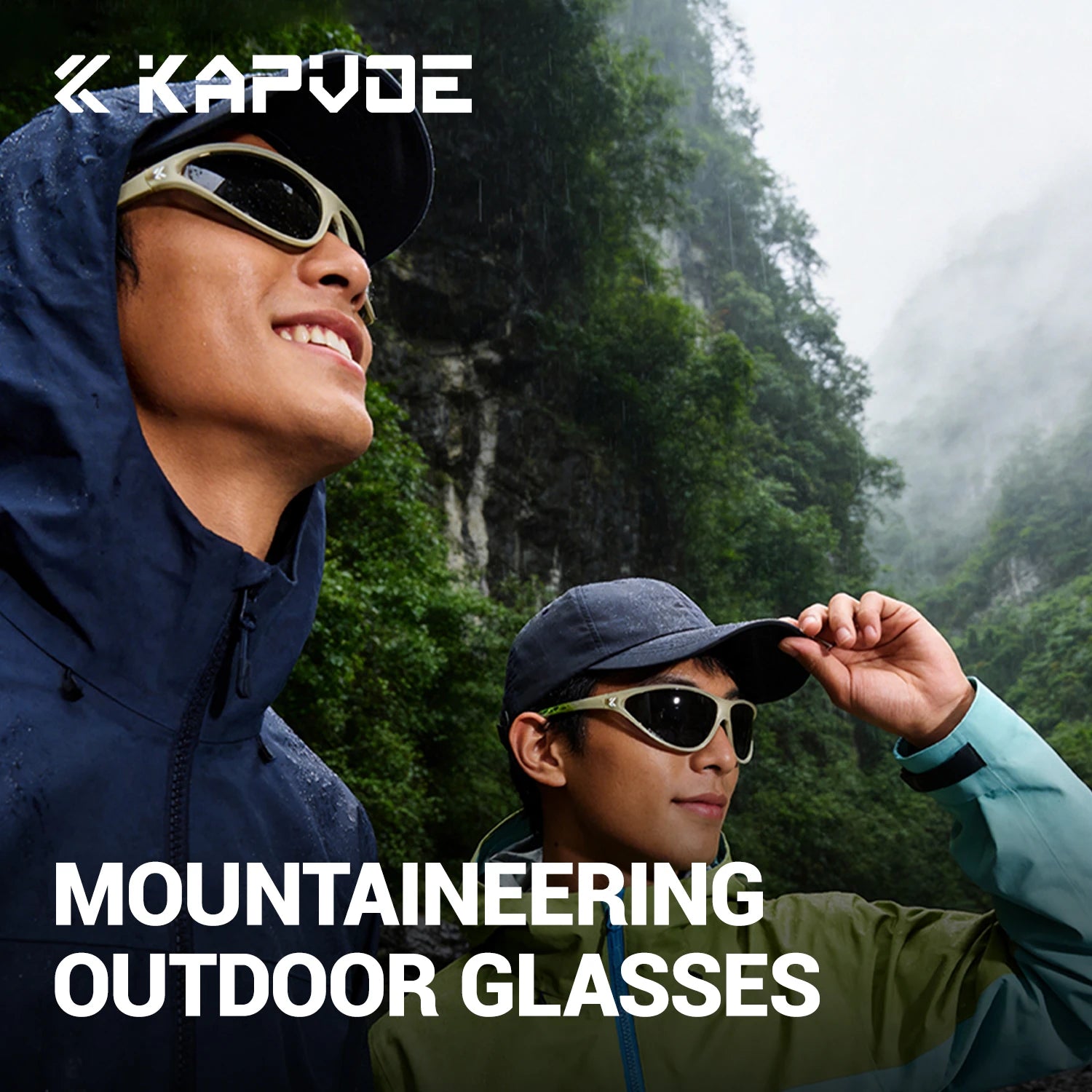 KAPVOE Hiking Sunglasses Outdoor Cycling Sports Eyewear Mountain Road Biking Glasses Racing Eyewear Stylish Cat-Eye Sunglasses