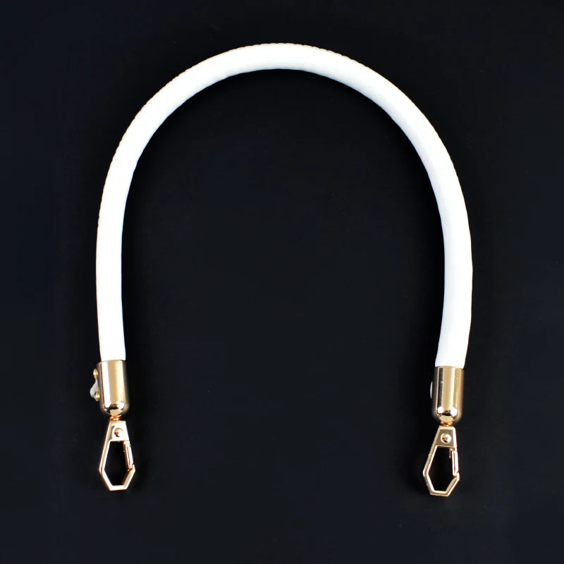 2Pcs 30/40/60/115cm Pu Leather Bag Handles Metal Hook Buckles Handbag Purse Replacement Shoulder Straps DIY Bags Accessories