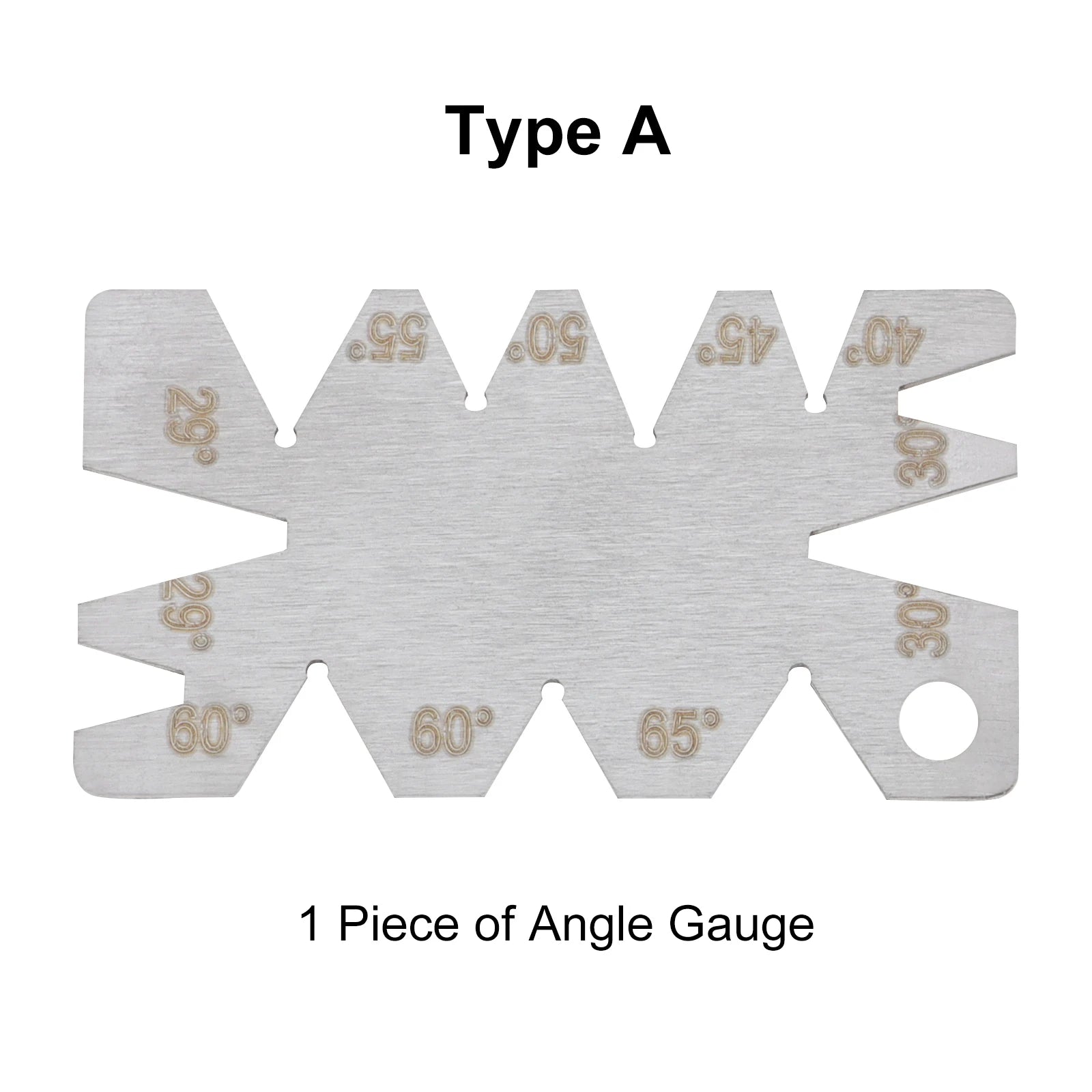 Stainless Steel Angle Gauge 118 Degree Drill Bit Machining Thread Cutting Angle Arc Model Angle Measure Tool Screw Cutting Gauge