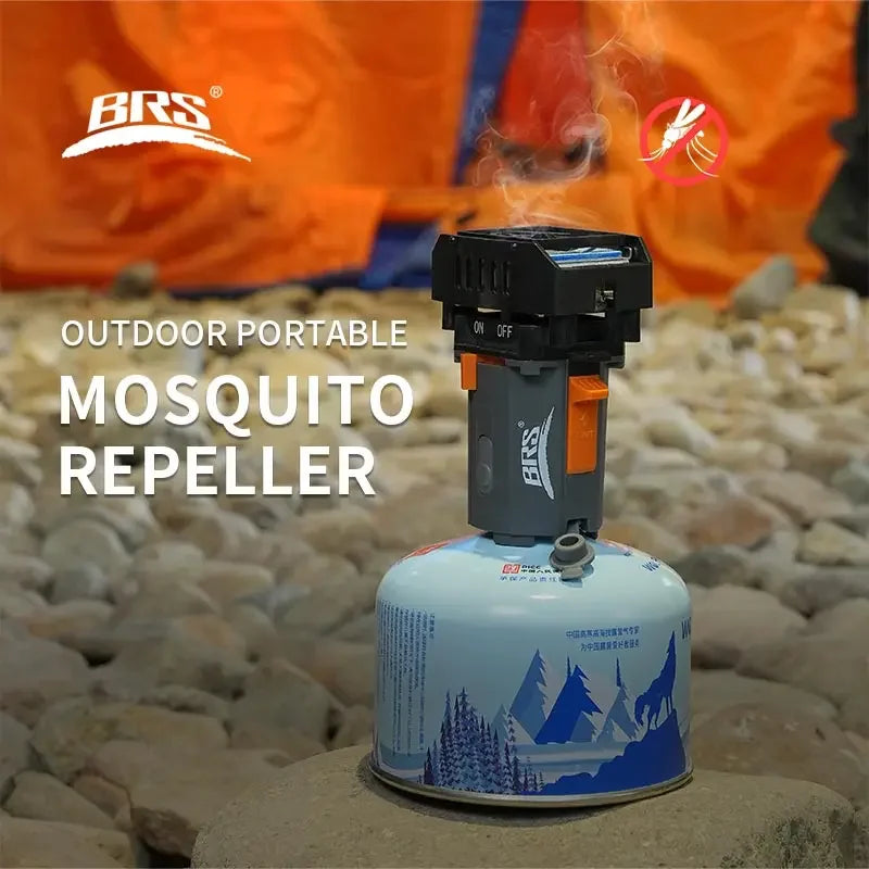 BRS-Q2/Q2S Outdoor Camping Lightweight Portable Hiking Outdoor Tools Inflatable Mosquito Repellent Survival 128g Fishing Picnic