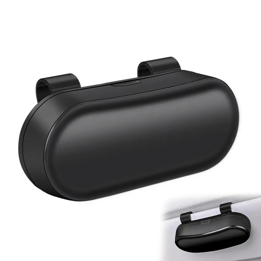 Car Glasses Box Portable Car Glasses Frame Car Driving Glasses Frame Glasses Box Storage Case for Car Accessories