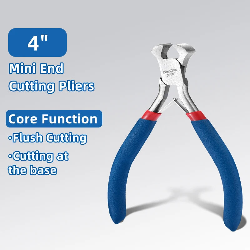 TINSOL 7PCS Mini Pliers & Wire Cutters Set, Needle Nose Pliers for Jewelry Making, DIY Beading Tools for Handcraft Repair Hobby