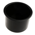 Car Recessed Cup Holder for Boats, RVs, Cars, Trucks, Sofas, Game Table Pockets and More (Black, 82mm)